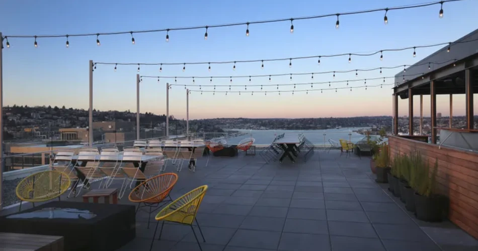 Impresionantes azoteas de Seattle para vistas, bebidas y comida